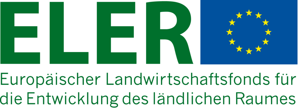 Logo ELER - Europäischer Landwirtschaftsfonds für die Entwicklung des ländlichen Raumes