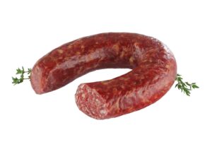 Rindsbratwurst mit Kümmel