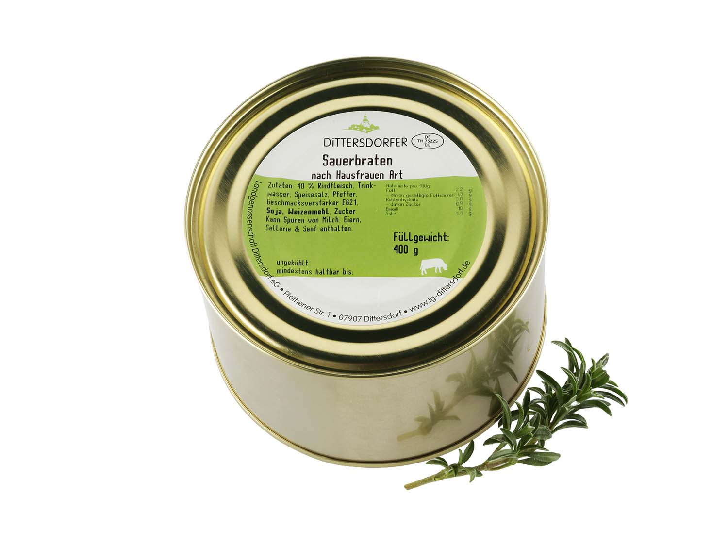 Sauerbraten in der Dose
